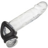 Calexotics - Alpha Bague Dual Cage Noir
